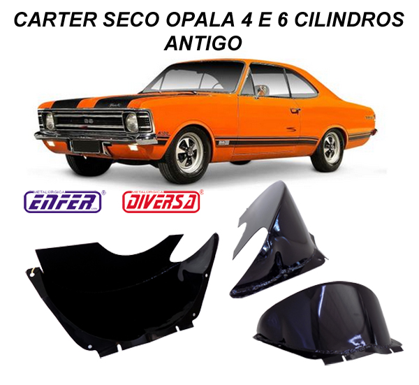 CARTER SECO OPALA 4 E 6 CILINDROS ANTIGO